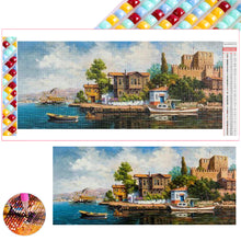 Load image into Gallery viewer, Diamond Painting - Full Square - towns by the coast (70*30CM)
