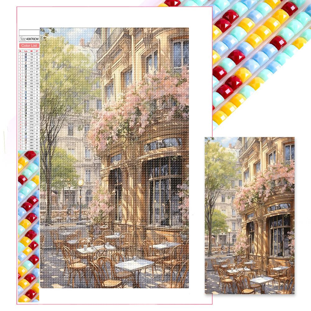 Diamond Painting - Full Square - French street scene (40*70CM)