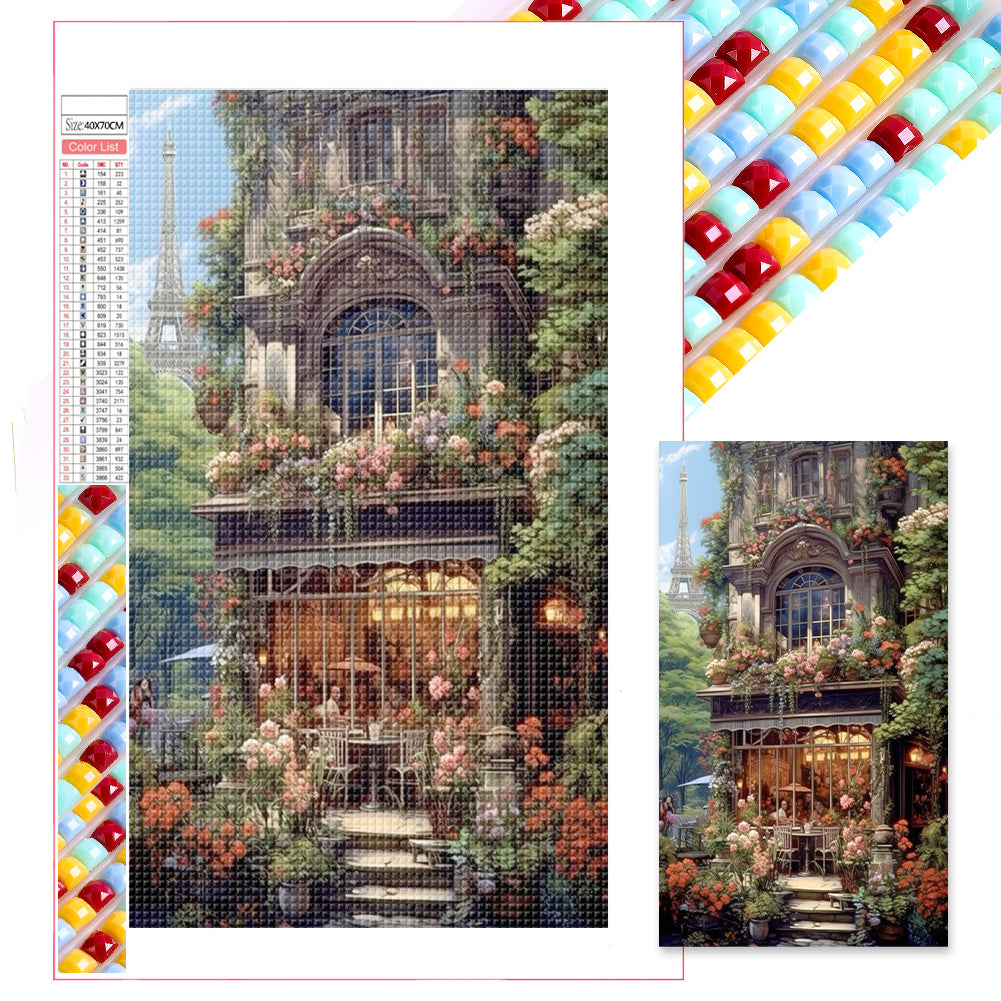 Diamond Painting - Full Square - French street scene (40*70CM)