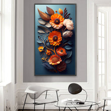 Load image into Gallery viewer, Diamond Painting - Full Square - paper cut flowers (40*70CM)

