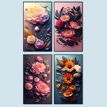 Load image into Gallery viewer, Diamond Painting - Full Square - paper cut flowers (40*70CM)
