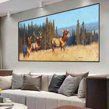 Load image into Gallery viewer, Diamond Painting - Full Square - field cattle and sheep (70*40CM)
