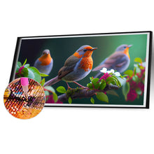 Load image into Gallery viewer, Diamond Painting - Full Square - Robin (70*40CM)
