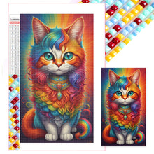 Load image into Gallery viewer, Diamond Painting - Full Square - color kitten (40*70CM)
