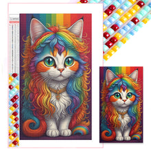 Load image into Gallery viewer, Diamond Painting - Full Square - color kitten (40*70CM)
