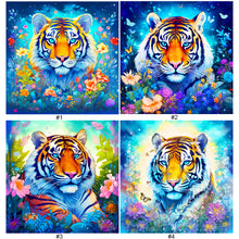 Load image into Gallery viewer, Diamond Painting - Full Round - tiger (30*30CM)
