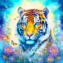 Load image into Gallery viewer, Diamond Painting - Full Round - tiger (30*30CM)
