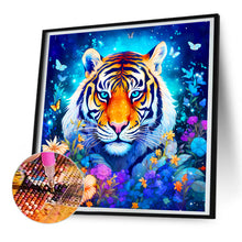Load image into Gallery viewer, Diamond Painting - Full Round - majestic tiger (30*30CM)

