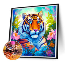 Load image into Gallery viewer, Diamond Painting - Full Round - resting tiger (30*30CM)
