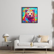 Load image into Gallery viewer, Diamond Painting - Full Round - colored bear (30*30CM)
