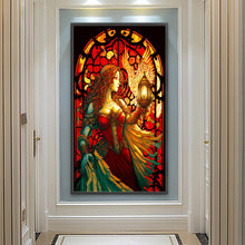 Load image into Gallery viewer, Diamond Painting - Full Round - angel girl (40*70CM)

