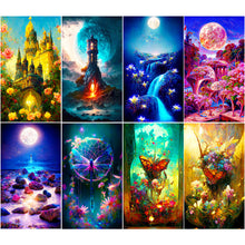 Load image into Gallery viewer, Diamond Painting - Full Round - view (40*70CM)
