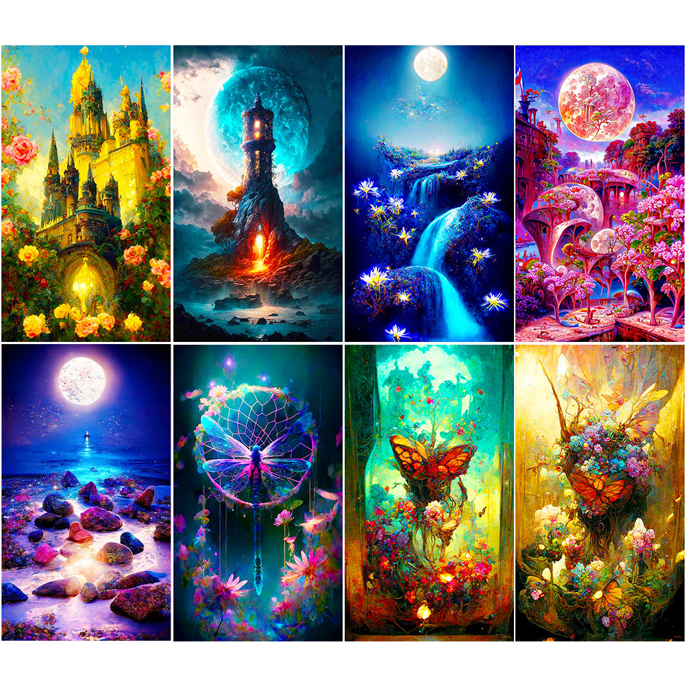 Diamond Painting - Full Round - view (40*70CM)