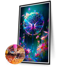 Load image into Gallery viewer, Diamond Painting - Full Round - Rain and Dew Dragonfly Landscape Series (40*70CM)
