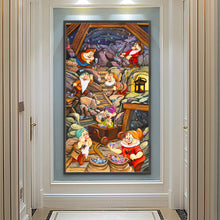 Load image into Gallery viewer, Diamond Painting - Full Round - seven dwarfs cartoon series (40*70CM)
