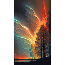 Load image into Gallery viewer, Diamond Painting - Full Round - night aurora (40*70CM)
