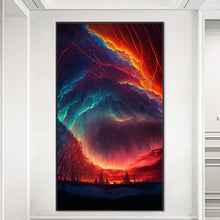 Load image into Gallery viewer, Diamond Painting - Full Round - night aurora (40*70CM)
