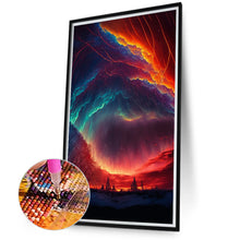 Load image into Gallery viewer, Diamond Painting - Full Round - night aurora (40*70CM)
