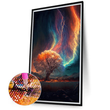 Load image into Gallery viewer, Diamond Painting - Full Round - night aurora (40*70CM)
