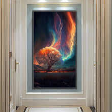 Load image into Gallery viewer, Diamond Painting - Full Round - night aurora (40*70CM)

