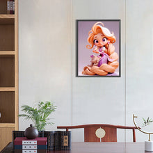 Load image into Gallery viewer, Diamond Painting - Full Round - Long Hair Princess (30*40CM)
