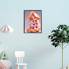 Load image into Gallery viewer, Diamond Painting - Full Round - Long Hair Princess (30*40CM)
