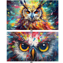 Load image into Gallery viewer, Diamond Painting - Full Round - owl (70*40CM)
