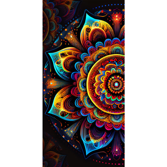 Diamond Painting - Full Round - Twin Mandala (40*80CM)