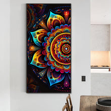 Load image into Gallery viewer, Diamond Painting - Full Round - Twin Mandala (40*80CM)
