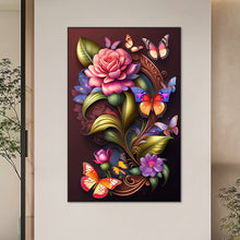 Load image into Gallery viewer, Diamond Painting - Full Round - flowers and plants (45*70CM)
