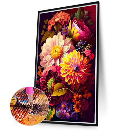 Diamond Painting - Full Round - flowers and plants (45*70CM)