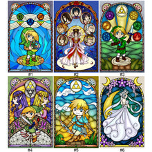 Load image into Gallery viewer, Diamond Painting - Full Round - zelda art (50*80CM)
