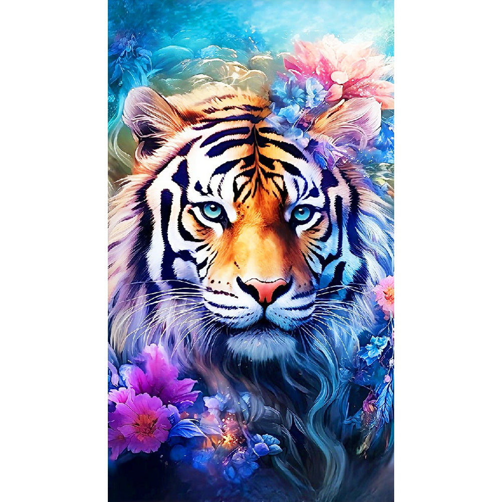 Diamond Painting - Full Round - tiger (40*70CM)