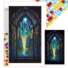 Load image into Gallery viewer, Diamond Painting - Full Square - glass art landscape painting (40*70CM)
