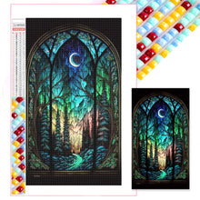 Load image into Gallery viewer, Diamond Painting - Full Square - glass art landscape painting (40*70CM)

