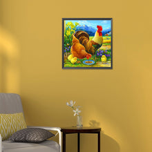 Load image into Gallery viewer, Diamond Painting - Full Round - Rooster (30*30CM)
