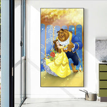 Load image into Gallery viewer, Diamond Painting - Full Round - beauty and the beast (40*70CM)
