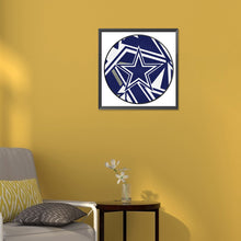 Load image into Gallery viewer, Diamond Painting - Full Round - NFL Dallas Cowboys (30*30CM)
