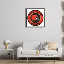 Load image into Gallery viewer, Diamond Painting - Full Round - NFL Cleveland Browns (30*30CM)
