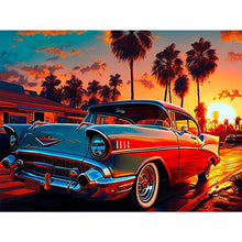 Load image into Gallery viewer, Diamond Painting - Full Round - seaside sports car (40*30CM)
