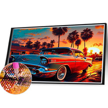 Load image into Gallery viewer, Diamond Painting - Full Round - seaside sports car (40*30CM)
