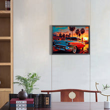 Load image into Gallery viewer, Diamond Painting - Full Round - seaside sports car (40*30CM)
