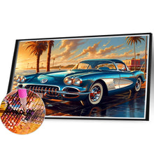 Load image into Gallery viewer, Diamond Painting - Full Round - seaside sports car (40*30CM)
