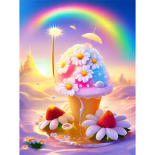 Load image into Gallery viewer, Diamond Painting - Full Round - Dreamy Rainbow Ice Cream (30*40CM)
