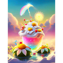 Load image into Gallery viewer, Diamond Painting - Full Round - Dreamy Rainbow Ice Cream (30*40CM)
