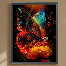 Load image into Gallery viewer, Diamond Painting - Full Round - Luminous Butterfly (30*40CM)
