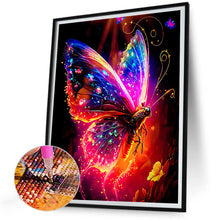 Load image into Gallery viewer, Diamond Painting - Full Round - Luminous Butterfly (30*40CM)
