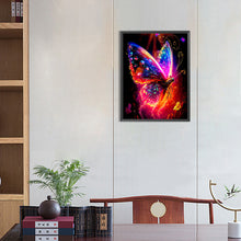 Load image into Gallery viewer, Diamond Painting - Full Round - Luminous Butterfly (30*40CM)
