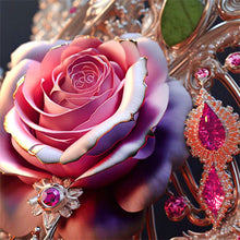 Load image into Gallery viewer, Diamond Painting - Full Round - metal rose (30*30CM)
