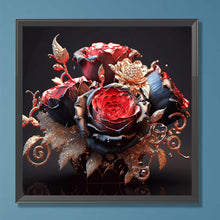 Load image into Gallery viewer, Diamond Painting - Full Round - metal rose (30*30CM)
